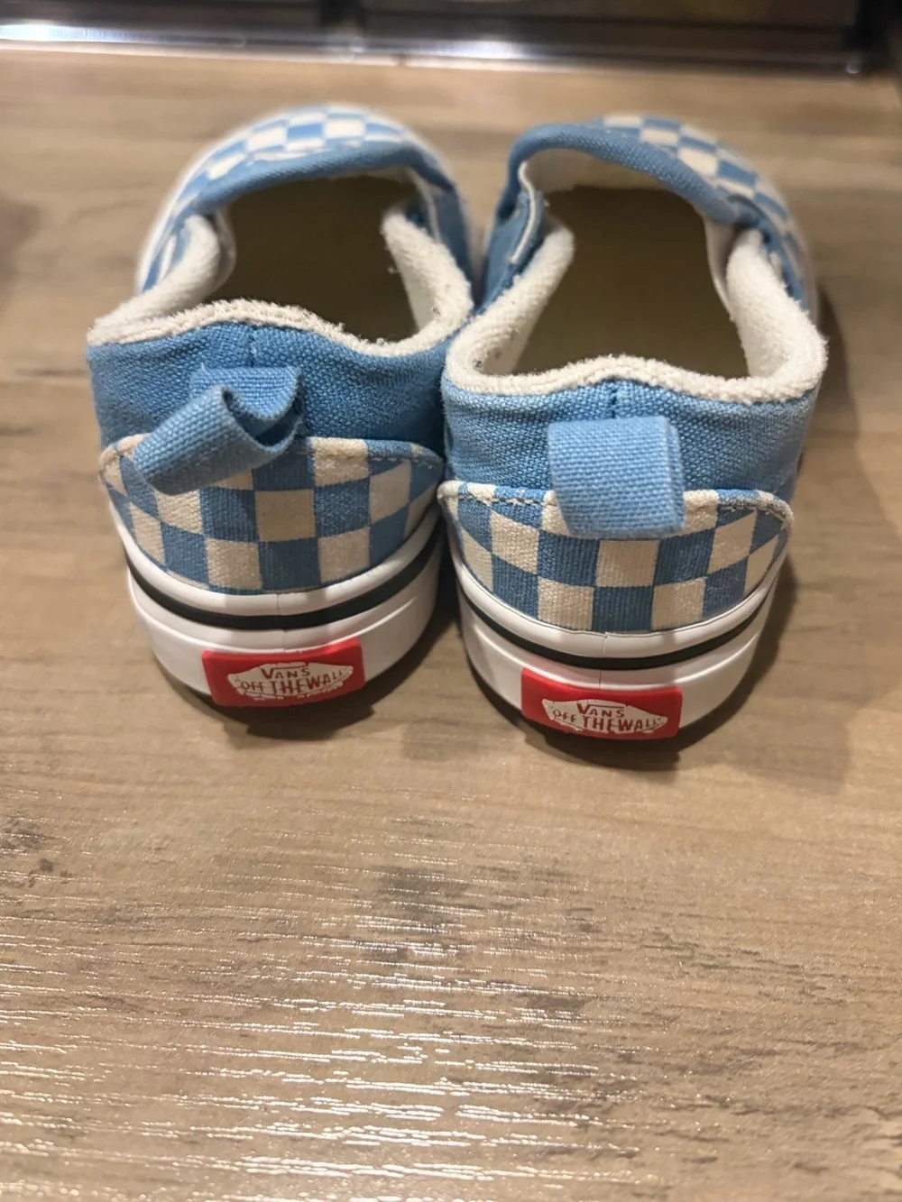 Vans only worn